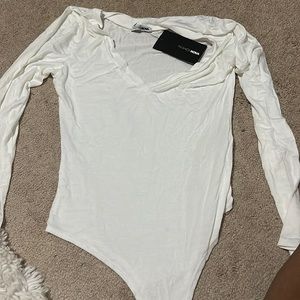 Women’s White Bodysuit